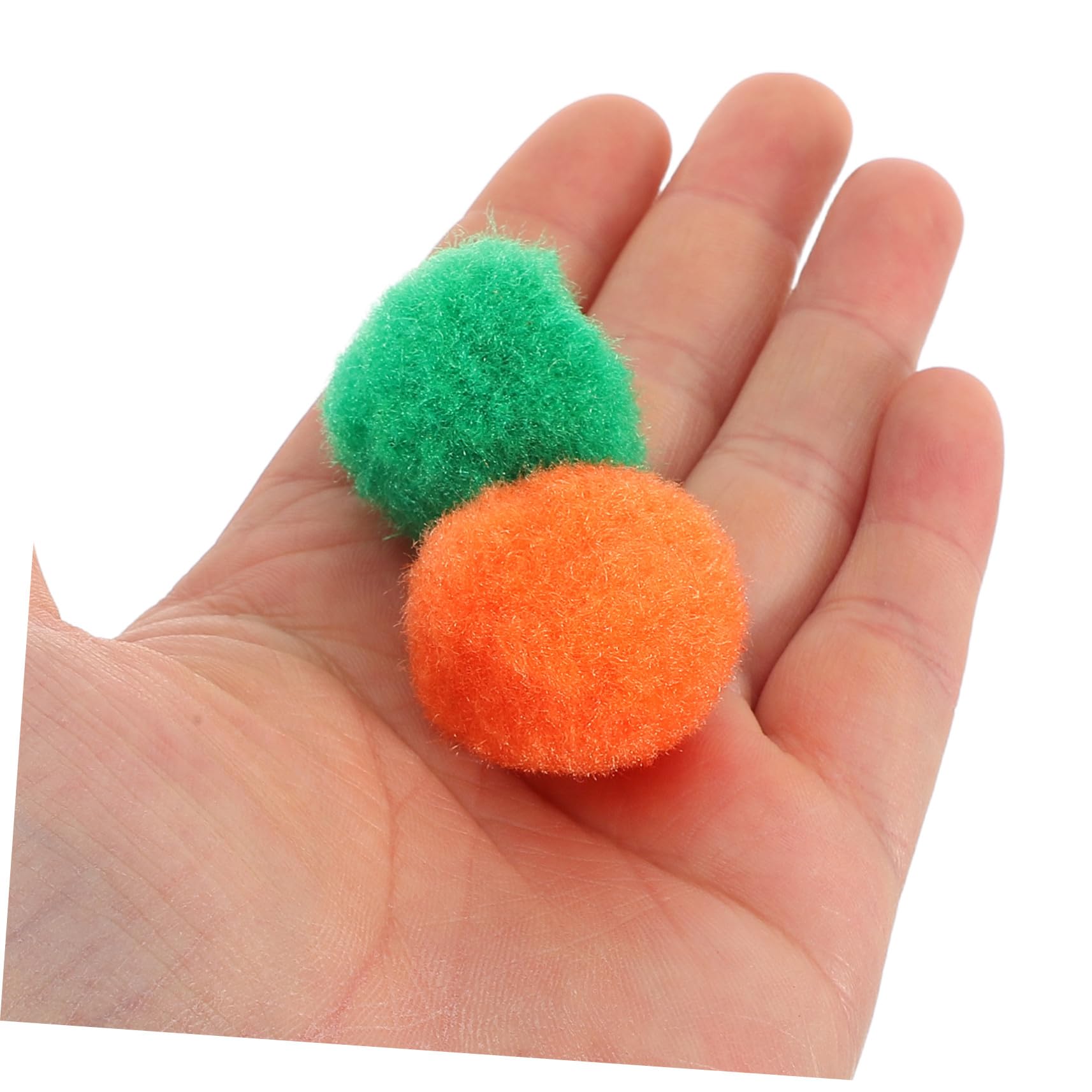 Pompons de Cheerleading en Peluche 1000 Pièces 3cm Multicolores