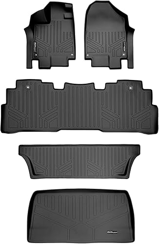 Miniatura 11 de MAXLINER Alfombrillas de tercera fila para Honda Pilot 2016-2022 2-Negro -,3-Negro -,4-Negro -,Honda (CR-V) 2012-2016,Honda (CR-V) 2017-2022,5-Negro