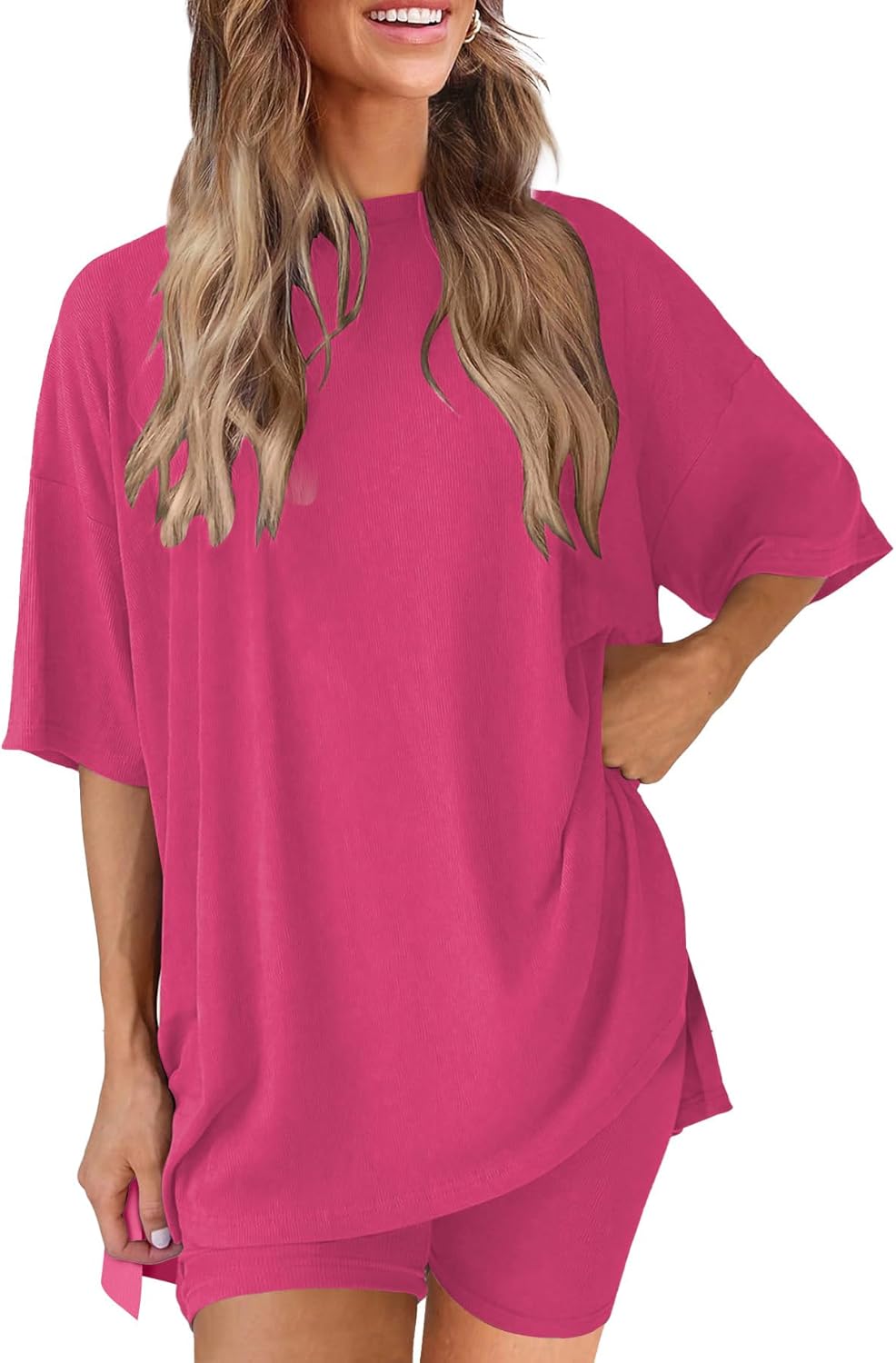 Mrskoala 2 Piece Sets for Women Outfits Casual Workout Set Summer