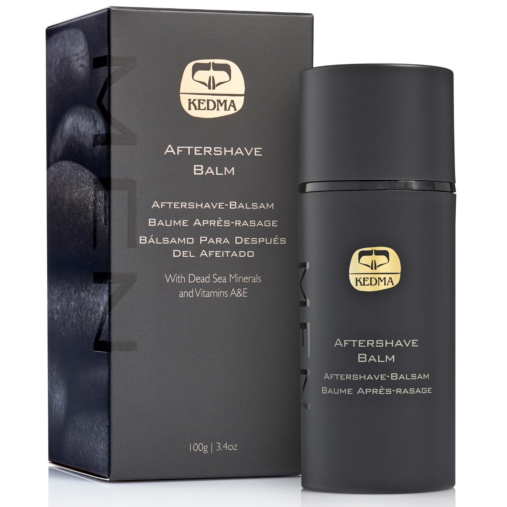 KEDMA - Aftershave-Balsam für Männer mit Aloe Vera & Vitaminen - 100g