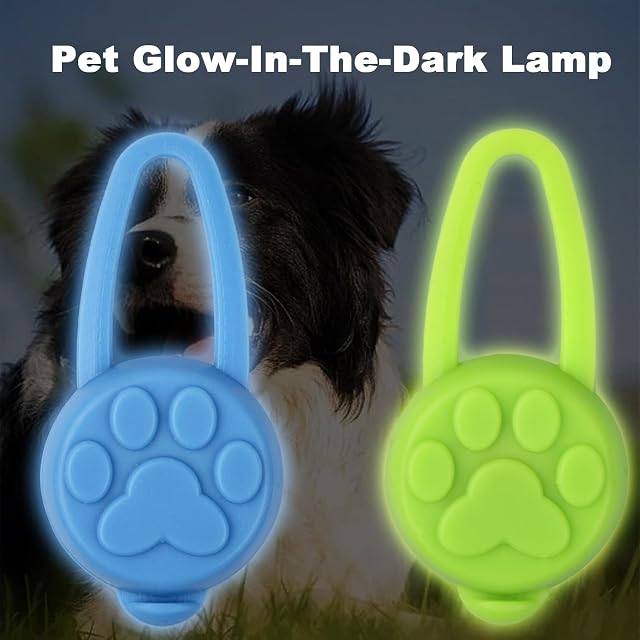 Foto 5 de 7 de 2pcs Collar Luz para Perros con 3 Modos Luces de Seguridad