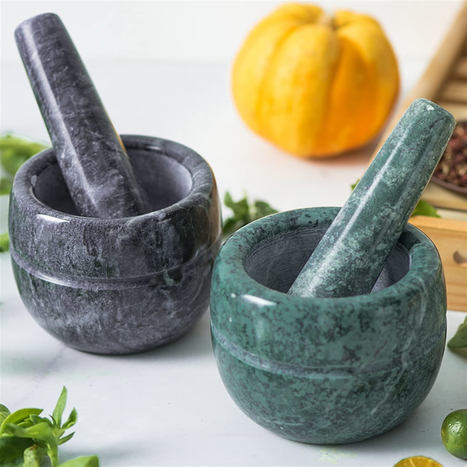 Macinaspezie Pietra naturale durevole pestello del pestello del mulino del peperoncino del mulino del peperoncino del mulino del peperoncino del peperoncino di peperoncino delle erbe Spice Grinder Pol