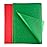 FEPITO 100 Sheets Christmas Tissue Paper Red and Green Gift Wrapping Paper for Xmas Wrapping Presents, DIY Crafts Supplies(14 x 20 Inch)