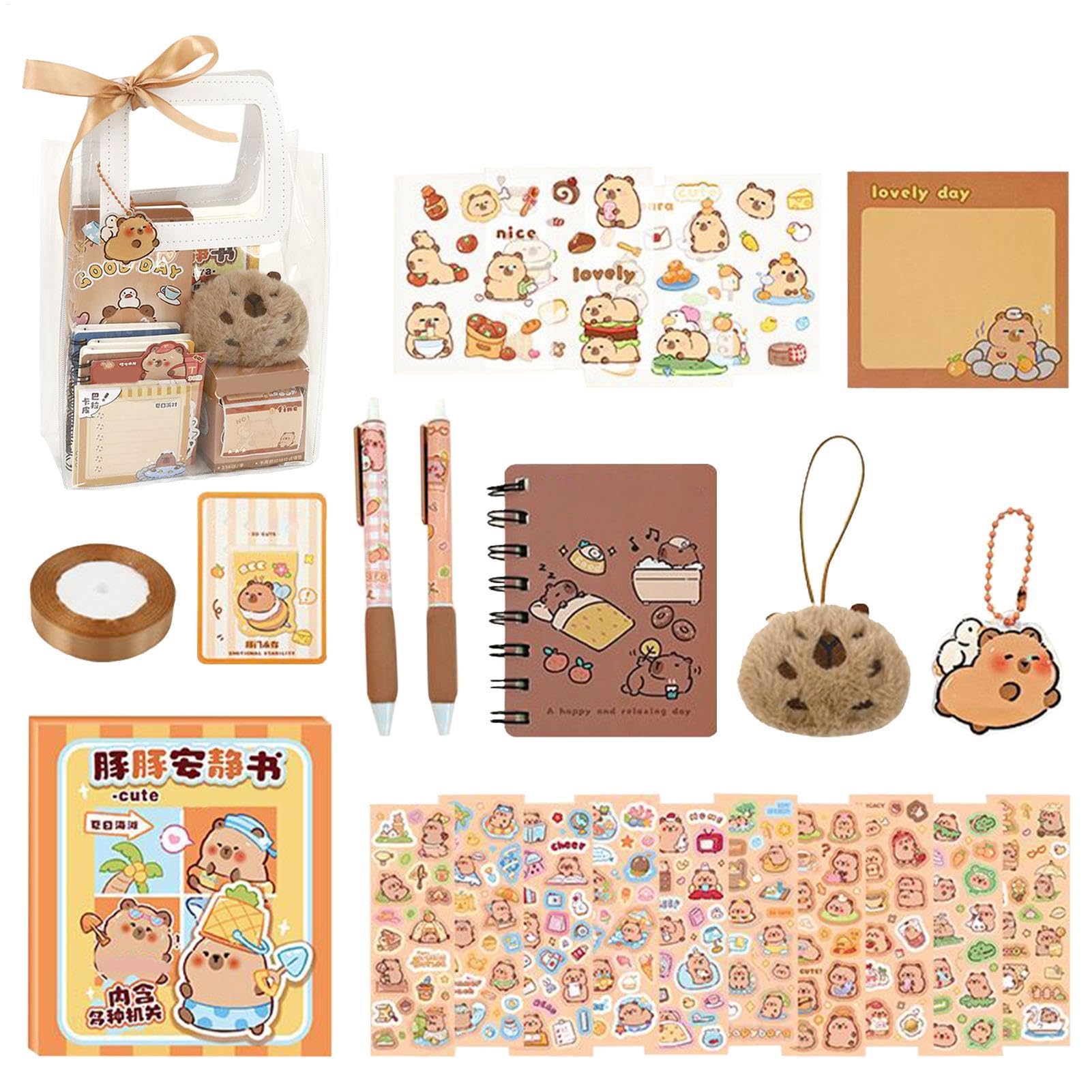 Amazon | Capybara 文房具セット キッズ文具キット かわいい筆箱 総合