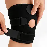 Joelheira Ortopédica de Compressão Ajustável | Suporte Esportivo para Joelho com Alívio da Dor | Ideal para Corrida, Academia, Lesões e Treinamento | Tamanho Único Unissex