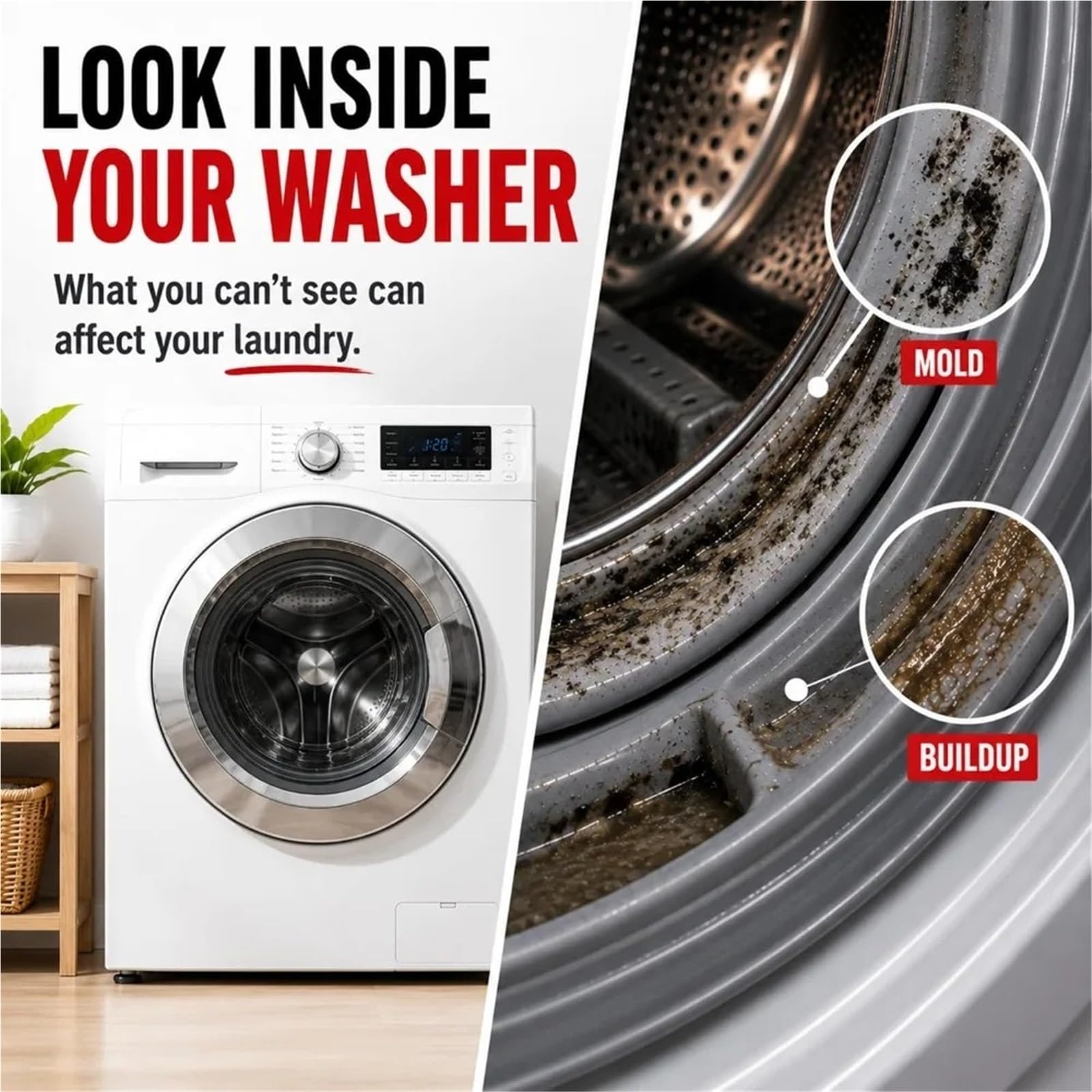 washing machine cleaner tablets Tiefenreinigendes Waschmaschinenreiniger-Tablet