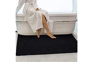 Secura: Large, Plush Bathroom Rug for Enhanced Comfort and Safety