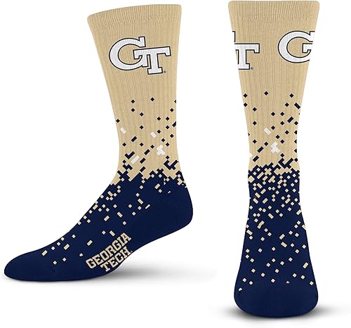 FBF Calcetines unisex de la NCAA Spray Zone Crew Sock Ncaa Youth