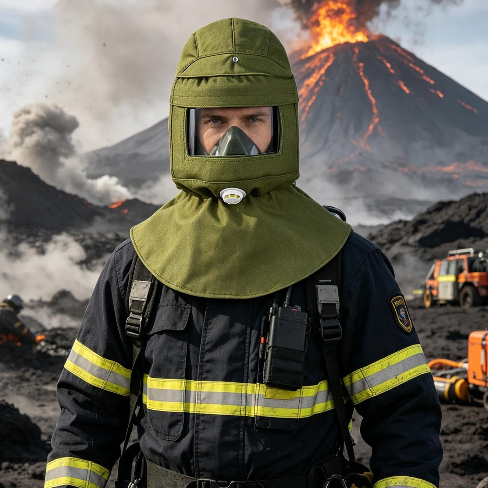 Générique Écran Facial Anti-Buée,Protecteur Anti-Buée De Sécurité | Protecteur de Visage,Pour Barrière Peau Cheveux Survie Sauvetage Incendie Point