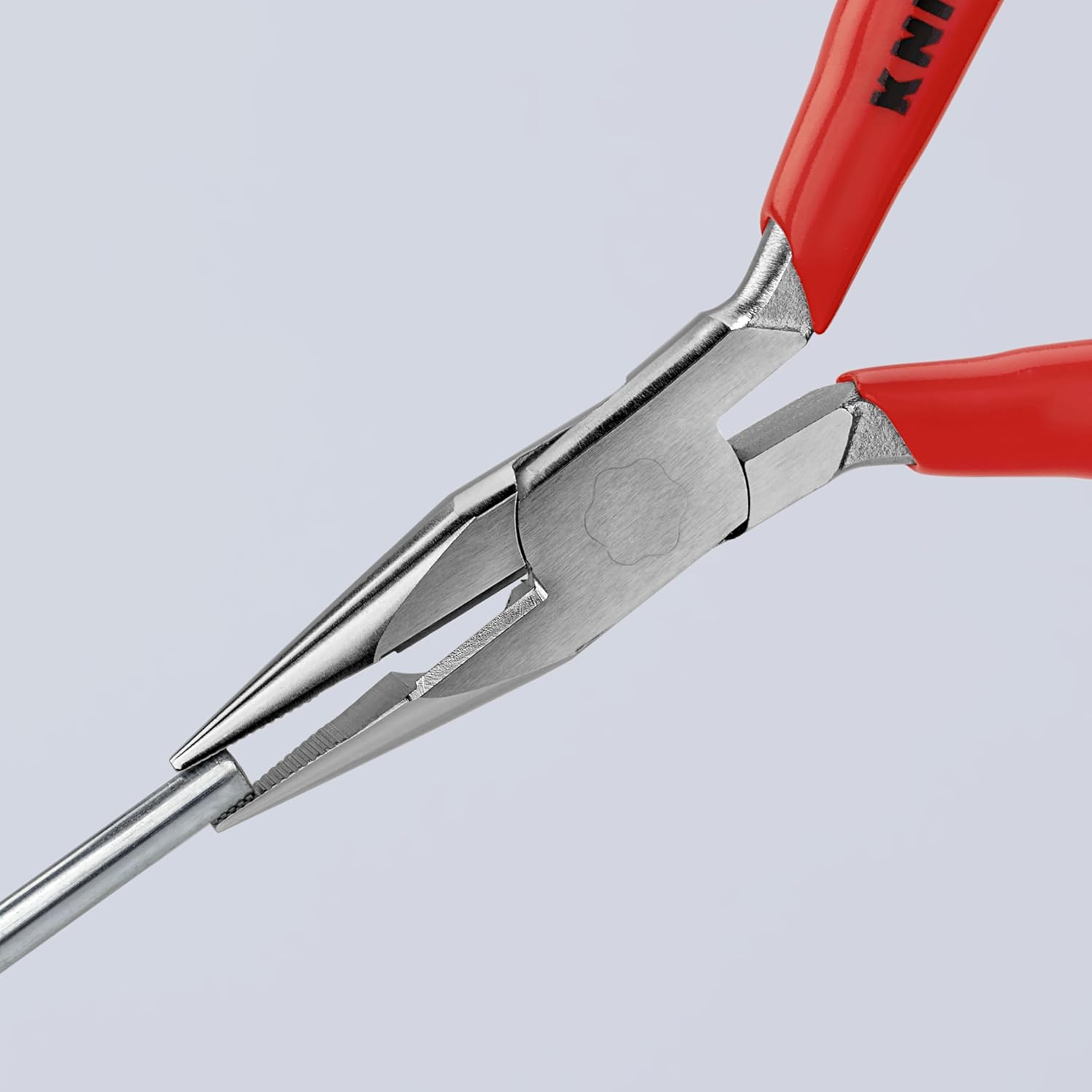 KNIPEX 25 03 125 Long Nose Pliers with Cutter-Comfort Grip