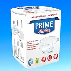 Fralda Geriatrica Descartavel Adulto Altissima Absorção 16 Unidades (M (MÉDIO))