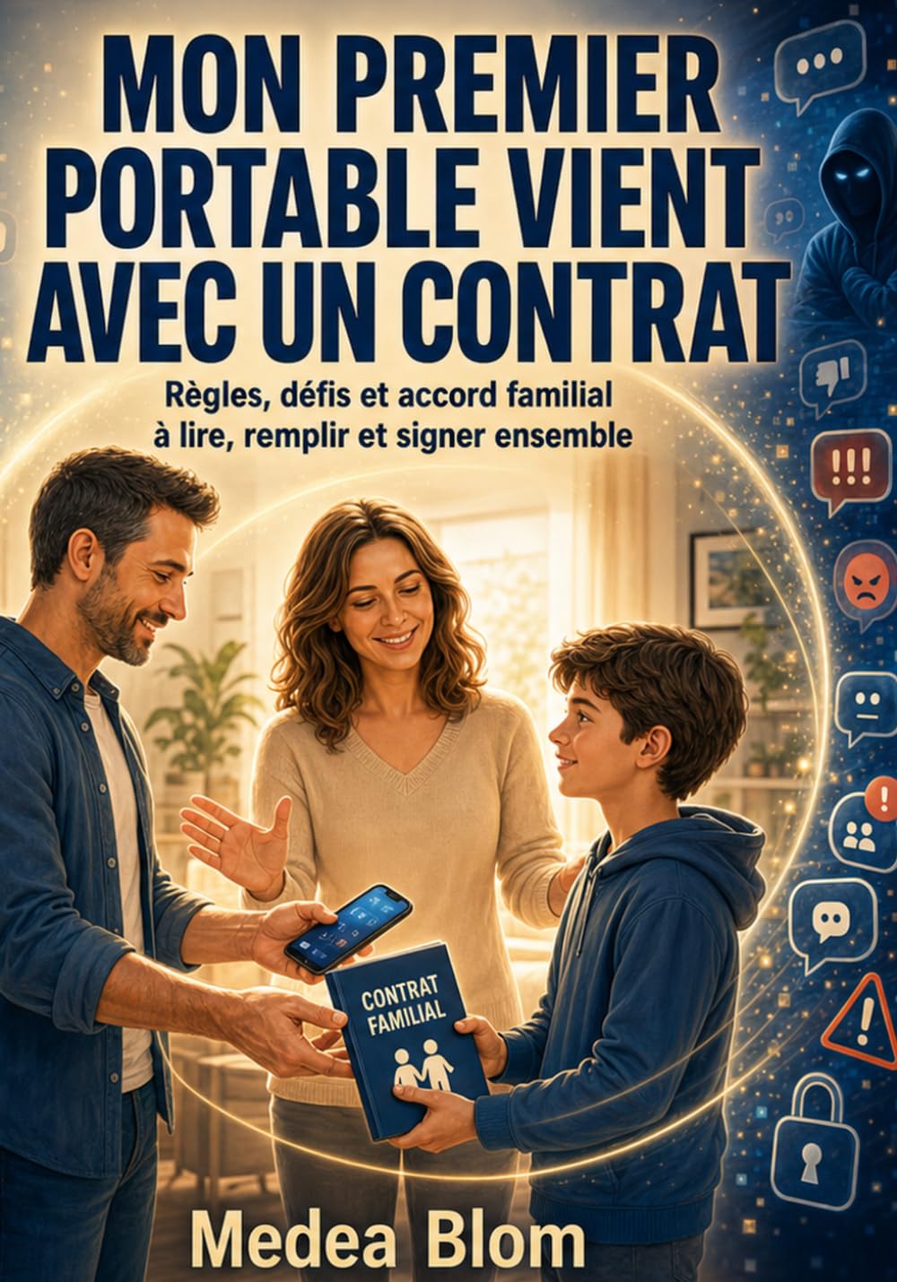 Mon premier portable vient avec un contrat: Règles, défis et accord familial à lire, remplir et signer ensemble