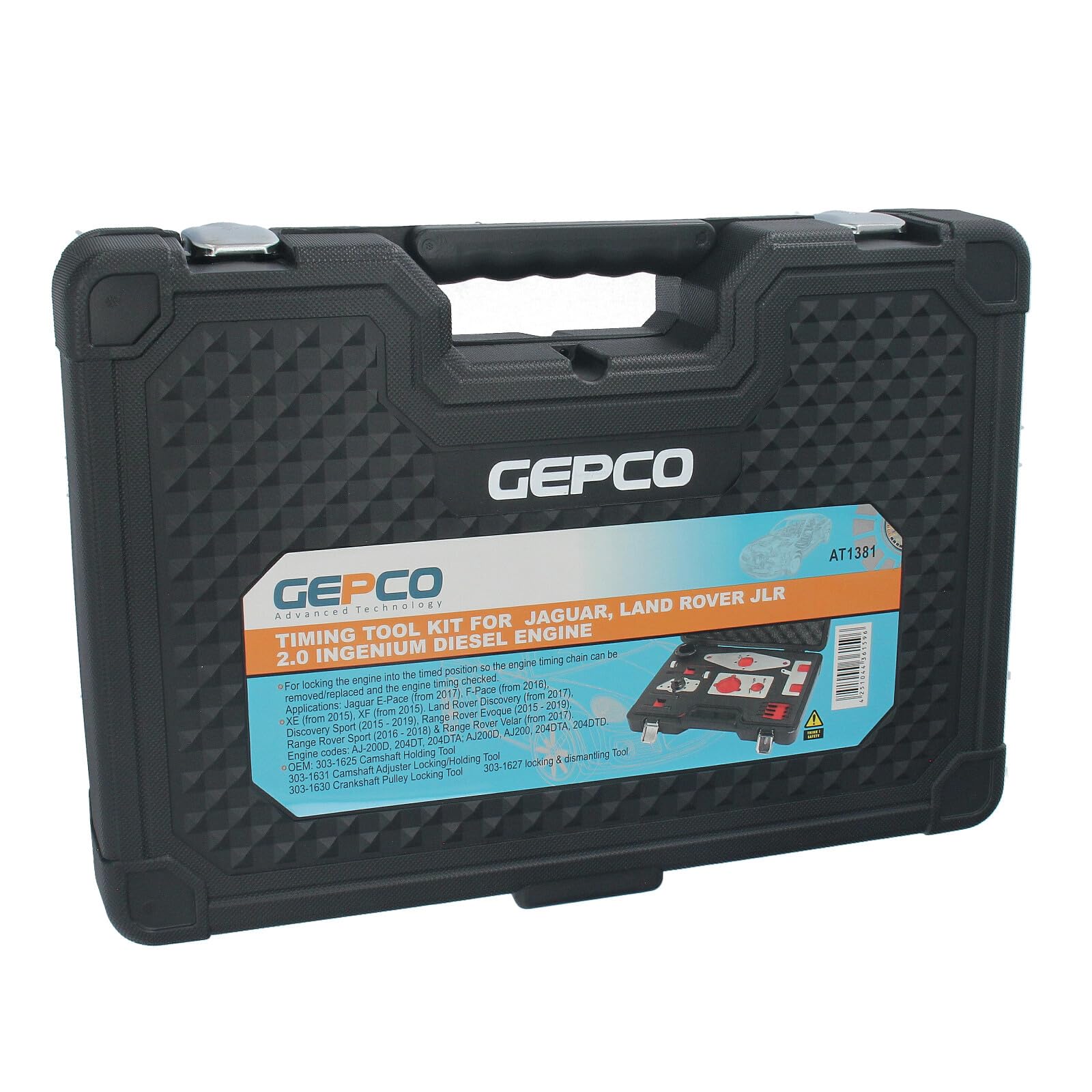 GEPCO Herramienta de ajuste del motor compatible con Jaguar JLR 2.0 Ingenium Diesel Motor