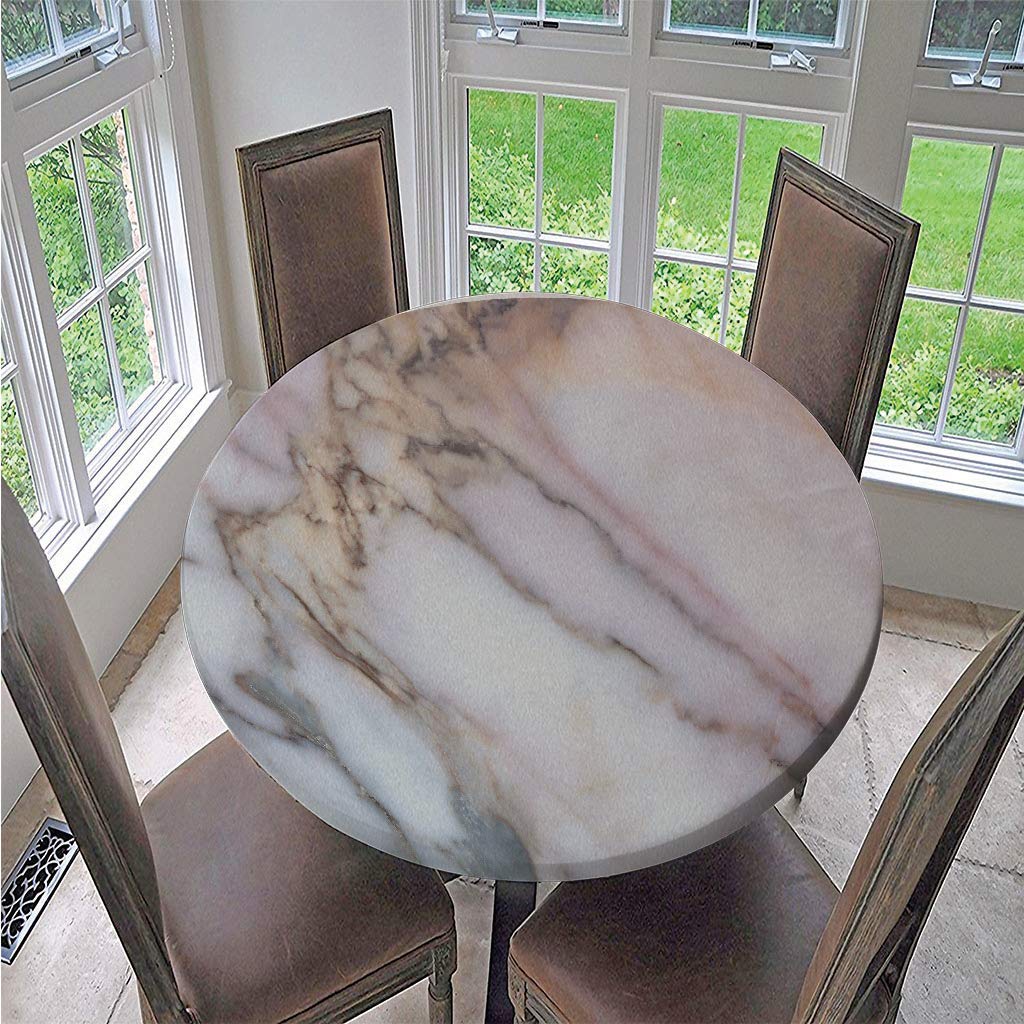 FANSU Nappe Ronde Impermeable, 3D Impression Nappe En Polyester L