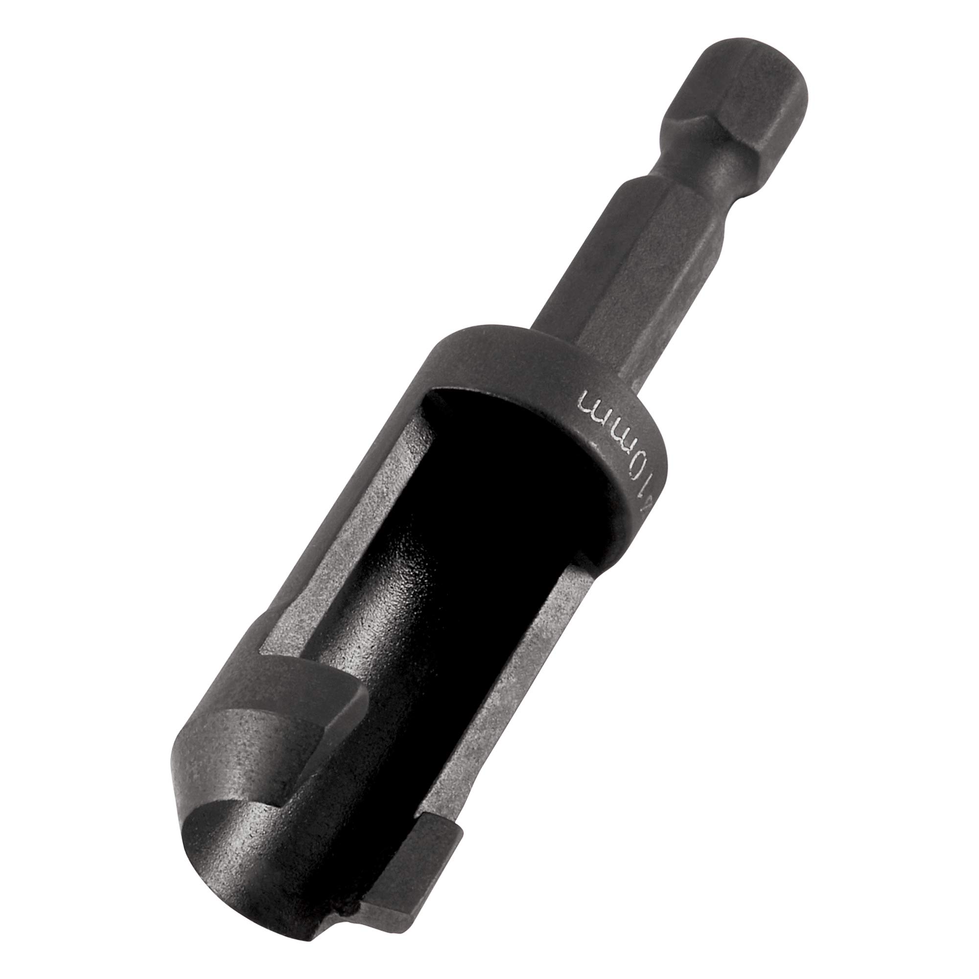Trend Snappy Cortador de Tapones de Tubo de 10mm para Tapones de Madera Perfectos, Compatible con Sistema de Taladro de Liberación Rápida, SNAP/PC/10T
