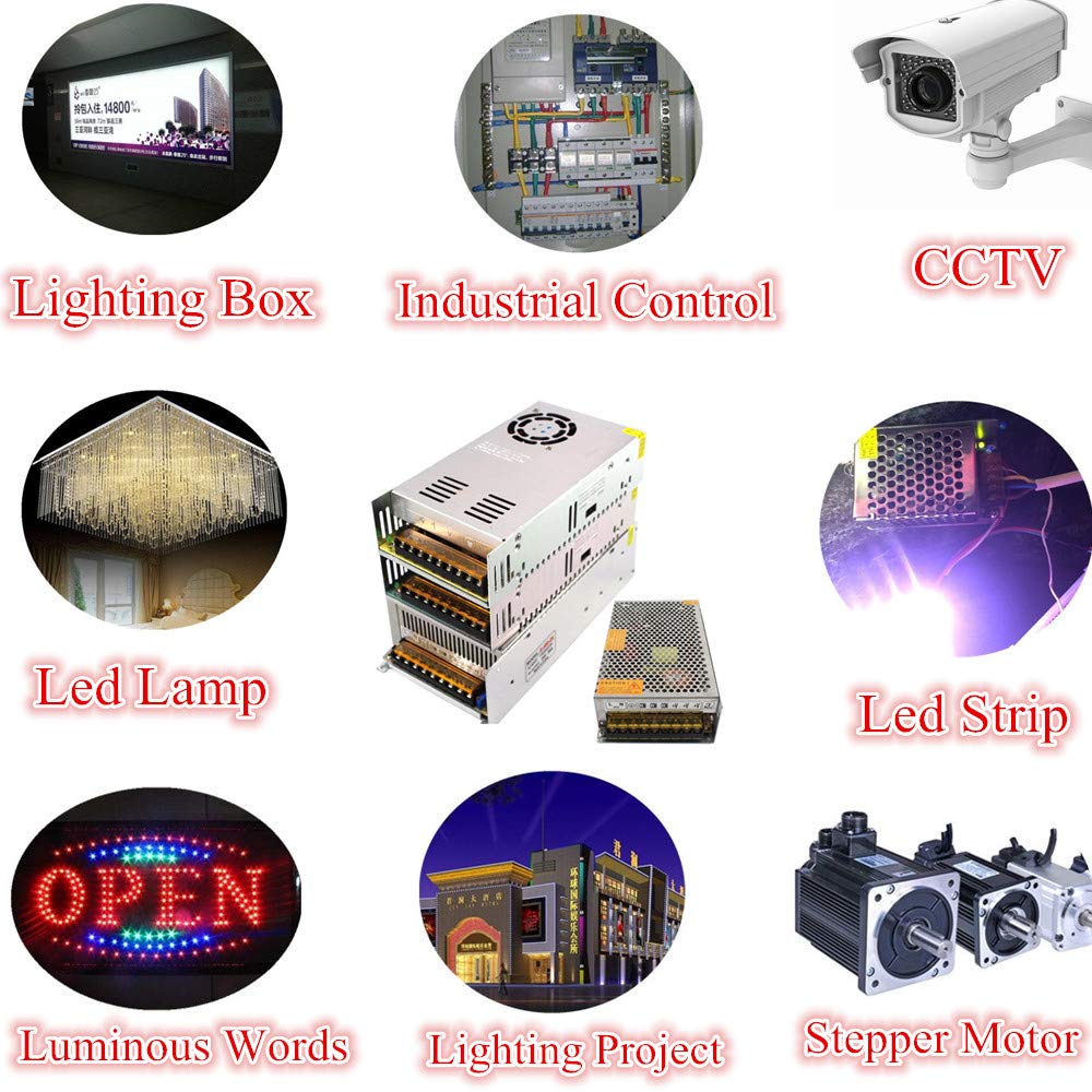36V Cambio de alimentación de alimentación Transformador de luz AC 110V 220V a DC 5V 12V 24V 48V Fuente de Fuente de alimentación DAPTER Adj para LA TIR DE LED CCTV
