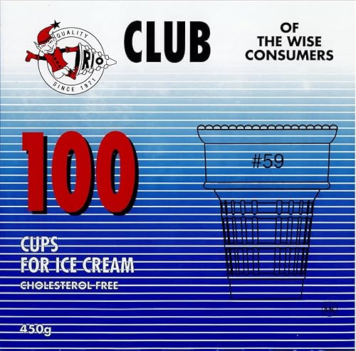 image for Bonbon Rio Store Ice Cream Cone Cups, (100 Cups) | Crunchy & Delicious