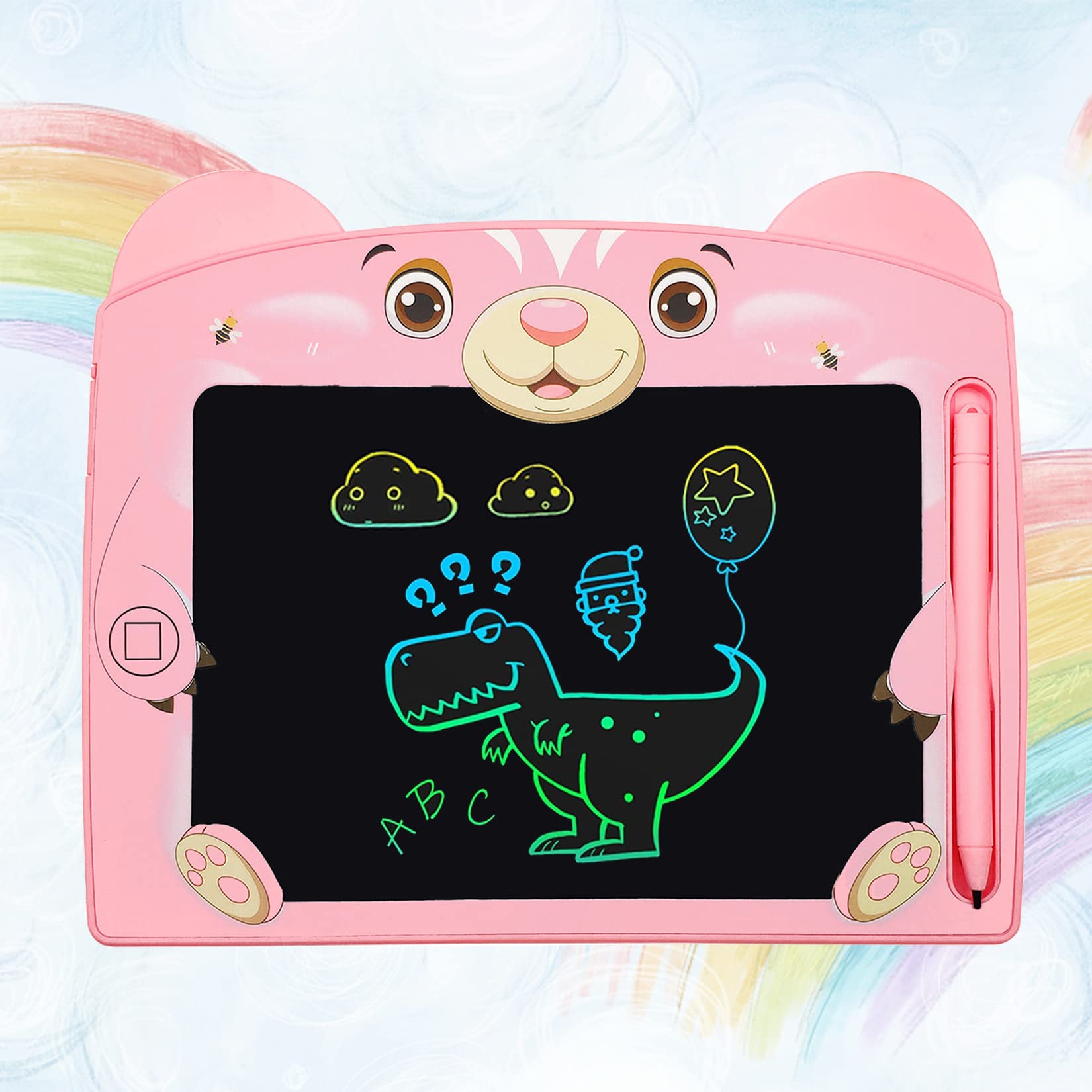 Tavola Da Disegno LED A4 Con 12 Penne Colorate, Lavagna Luminosa Per Scarabocchi, Regalo Bambini E Adulti, Supporto Incluso