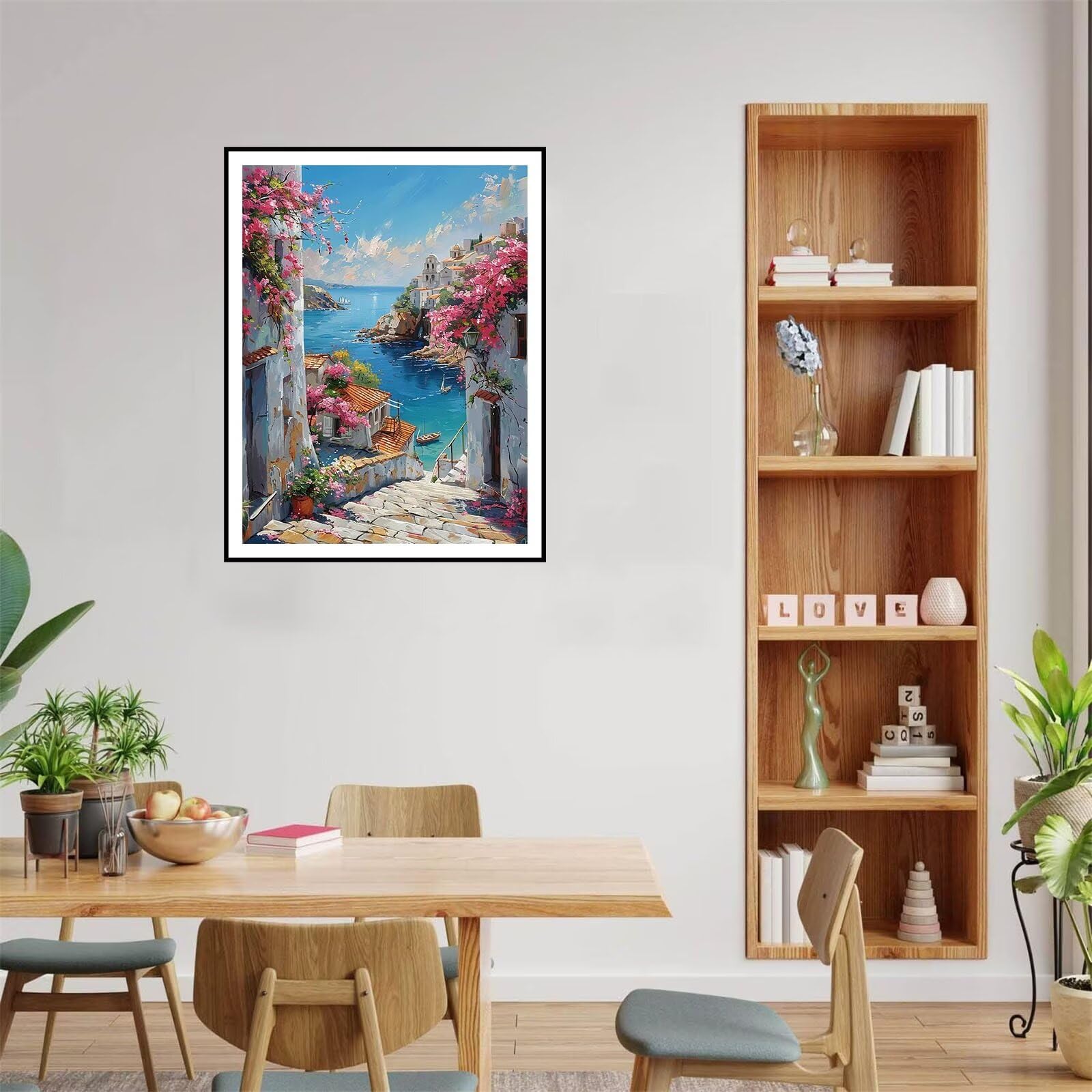 LoveMyHome, kit completo per pittura a mosaico con strass 5D per fai da