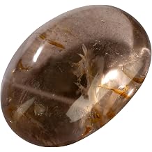 KALIFANO Palm Stone with Healing & Calming Effects - AAA+ Grade High Energy Worry Stone with Information Card - Reiki Crystal Used for Courage Family Owned and Operated