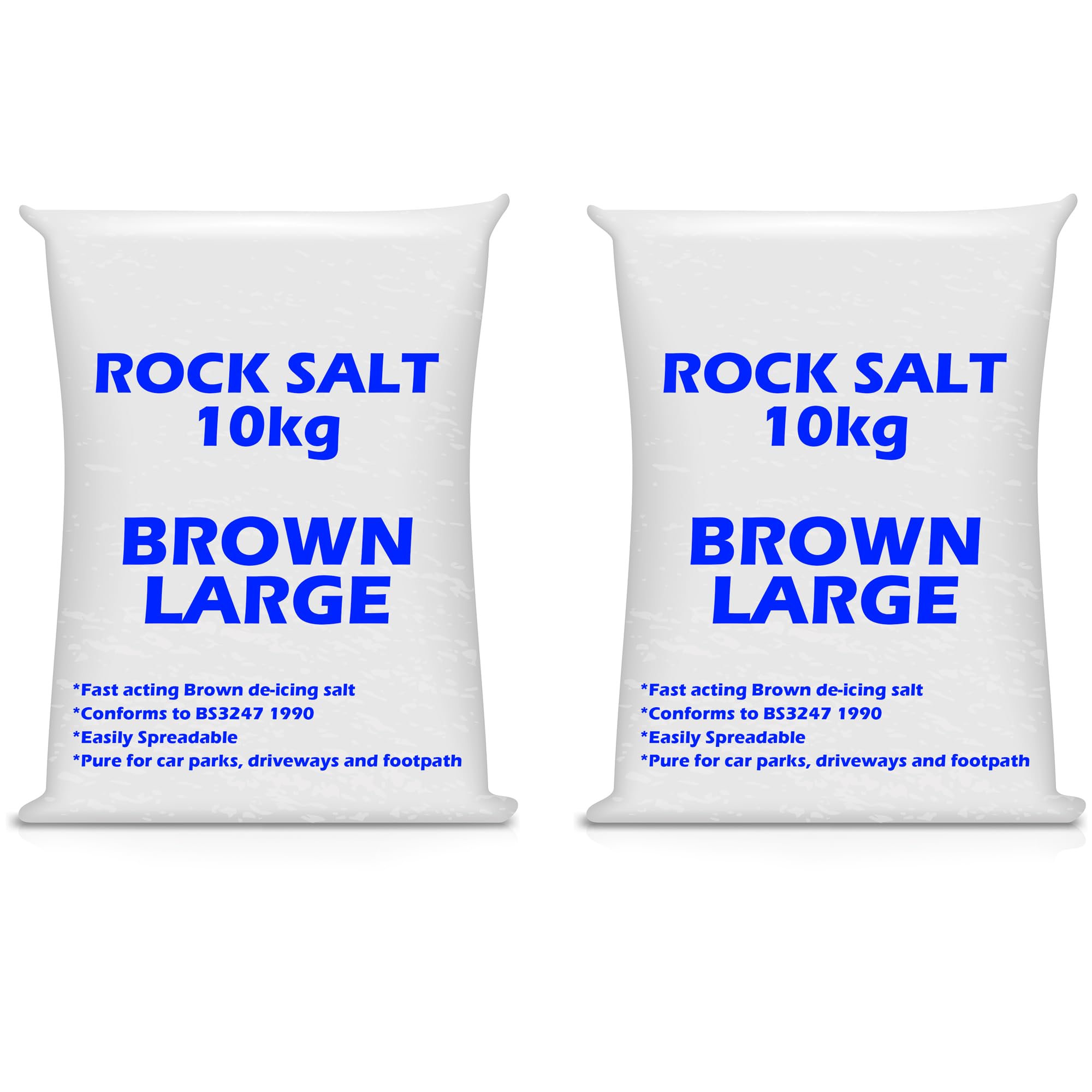The Glowhouse Brown Fast-Acting On Snow And Ice Bag Of Grit Rock Salt (20Kg)