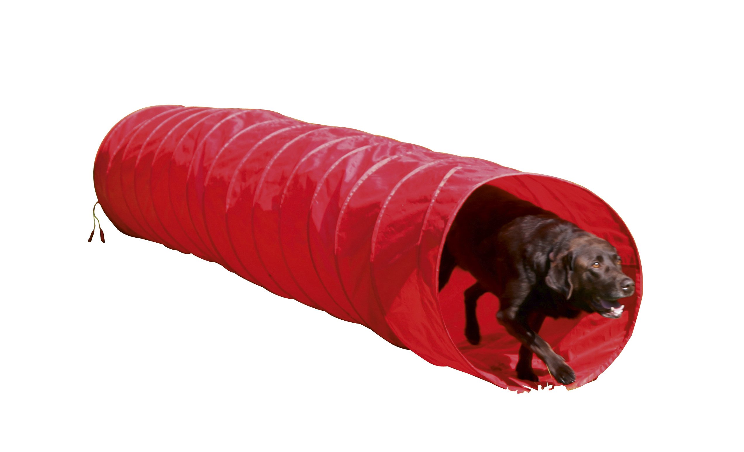 Kerbl Pet Tunnel Agility Rouge, Ø60cm, 5m
