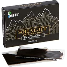 Sayan Dry Shilajit Extract Solid Resin, Grade A Refined Altai Shilajit Material, High-Altitude Wild Sourced, No Fillers or Additives, Non-GMO 60 Servings