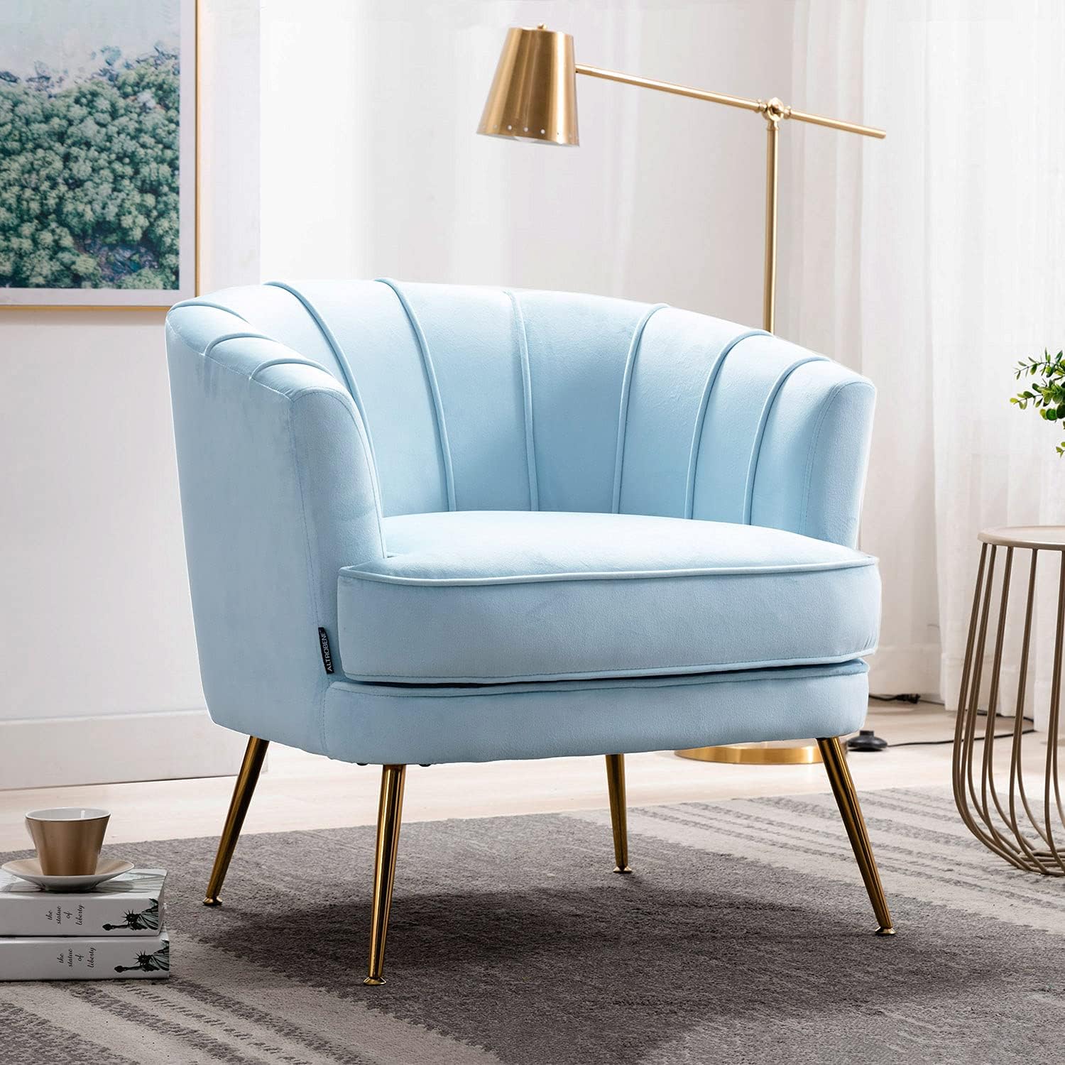 Buy Altrobene Velvet Modern Accent Chair Barrel Room Decor Club Armchair Comfy Tufted Adult Chair With Gold Legs For Living Room Buy Altrobene Velvet Modern Accent Chair Barrel Room Decor Club Armchair Comfy Tufted Adult Chair With Gold Legs For Living Room
