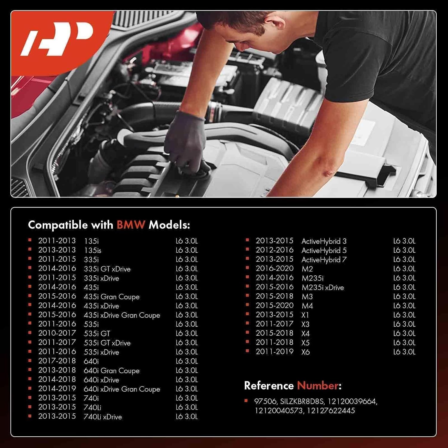 A-Premium Spark Plugs - Iridium Set for BMW N55 S55 2