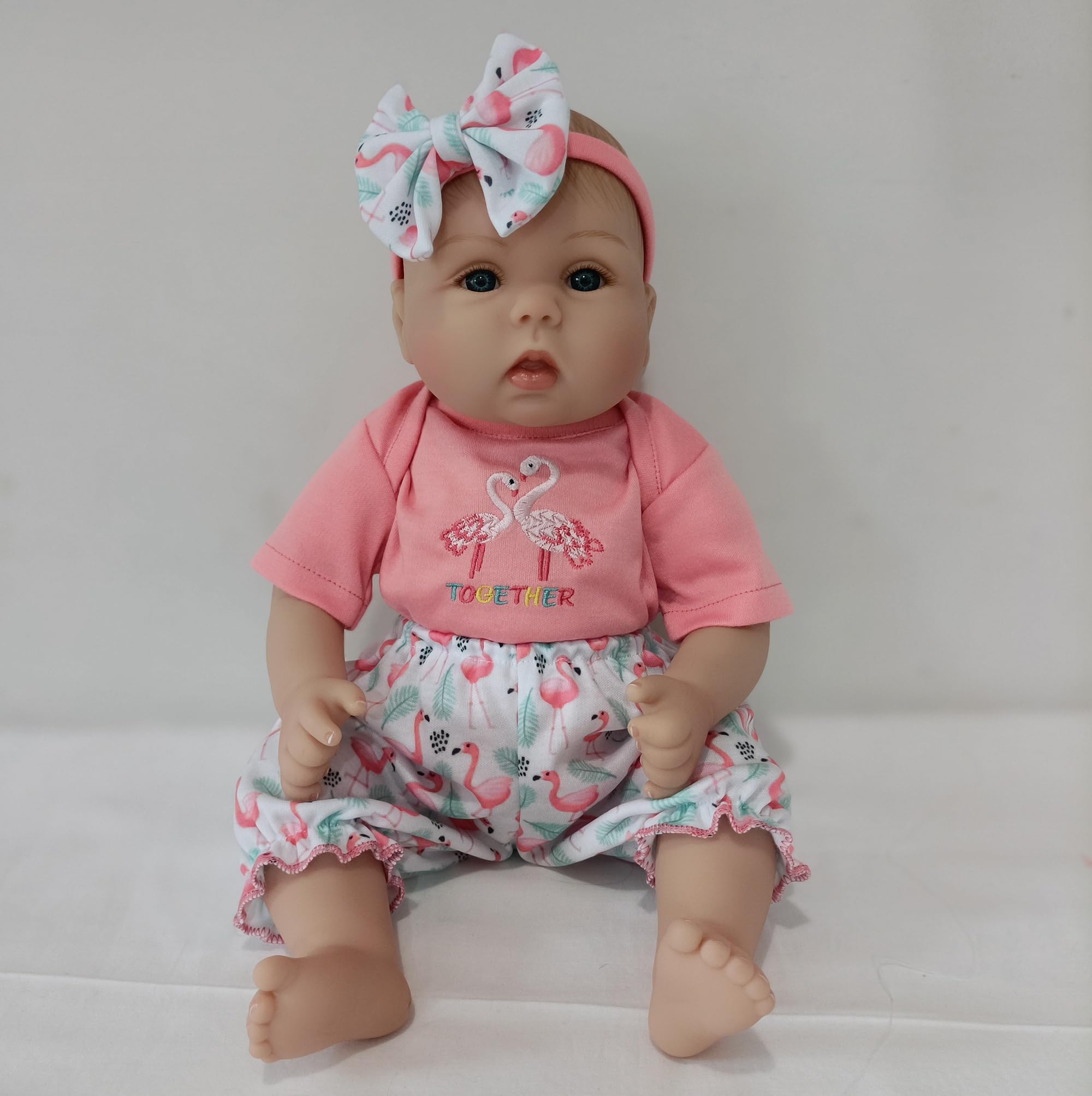 Lifelike Reborn Baby Dolls 18 Inch-Real Baby Feeling Realistic-Newborn  Baby Dolls Adorable Real Life Baby Dolls for Kids Age