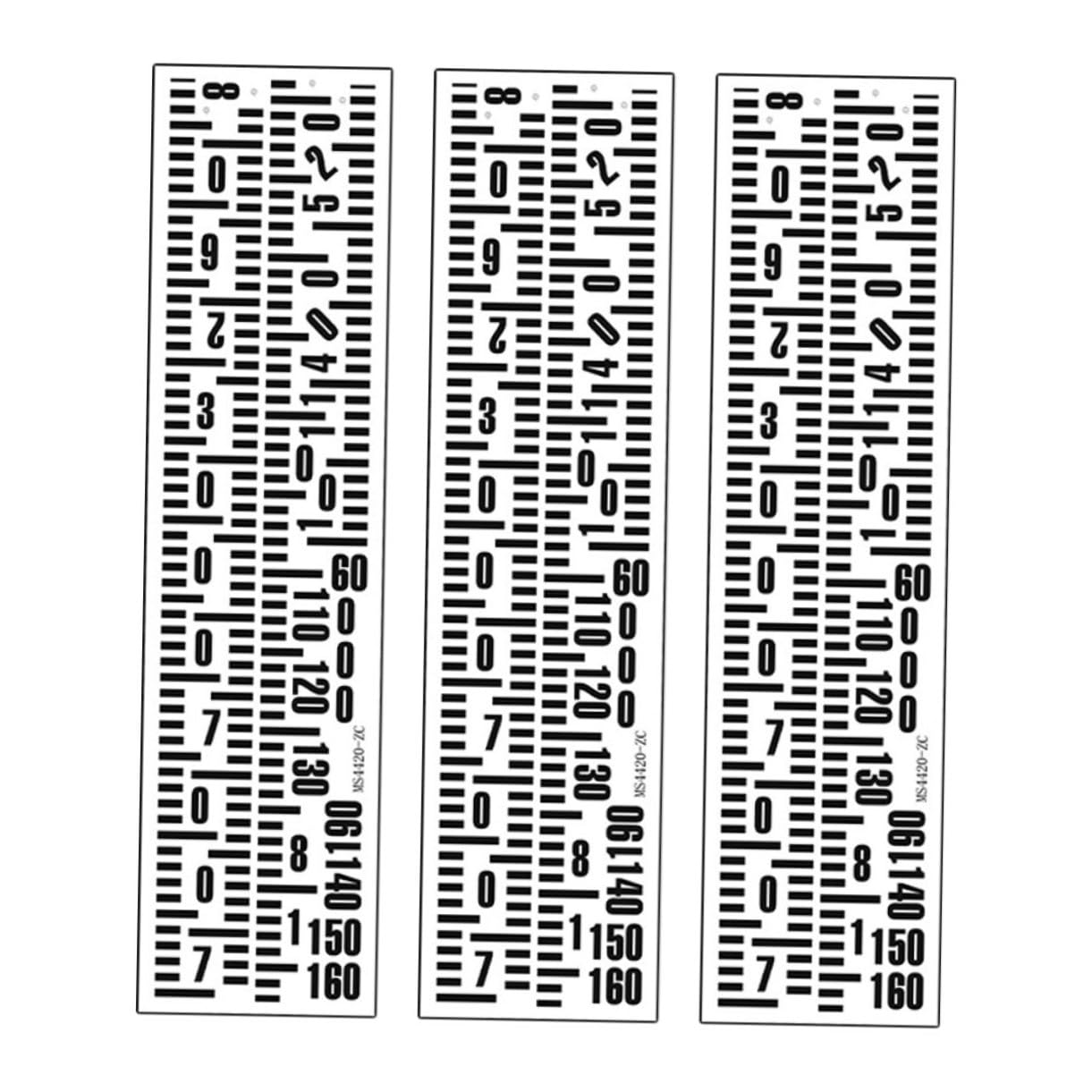 STOBAZA Kids Height Wall Sticker Height Measurement Ruler Reusable PVC Wall Decor