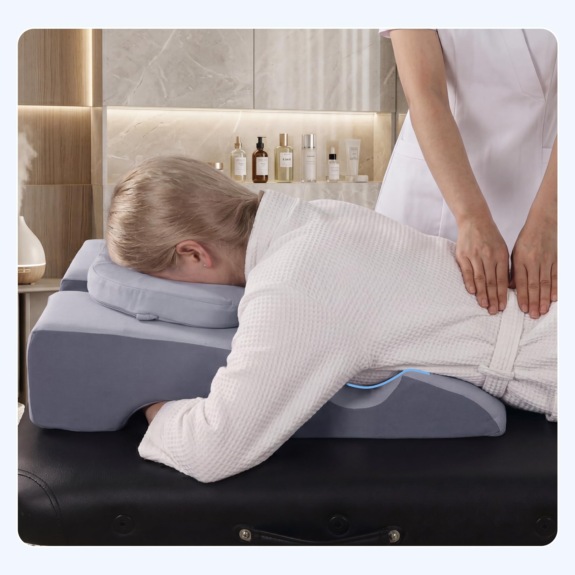 Rehausseur de siège réglable pour voiture, coussin d'assise réglable en hauteur sur 3 positions, pour petites personnes et conducteurs, coussin d'assise rembourré avec rembourrage confortable
