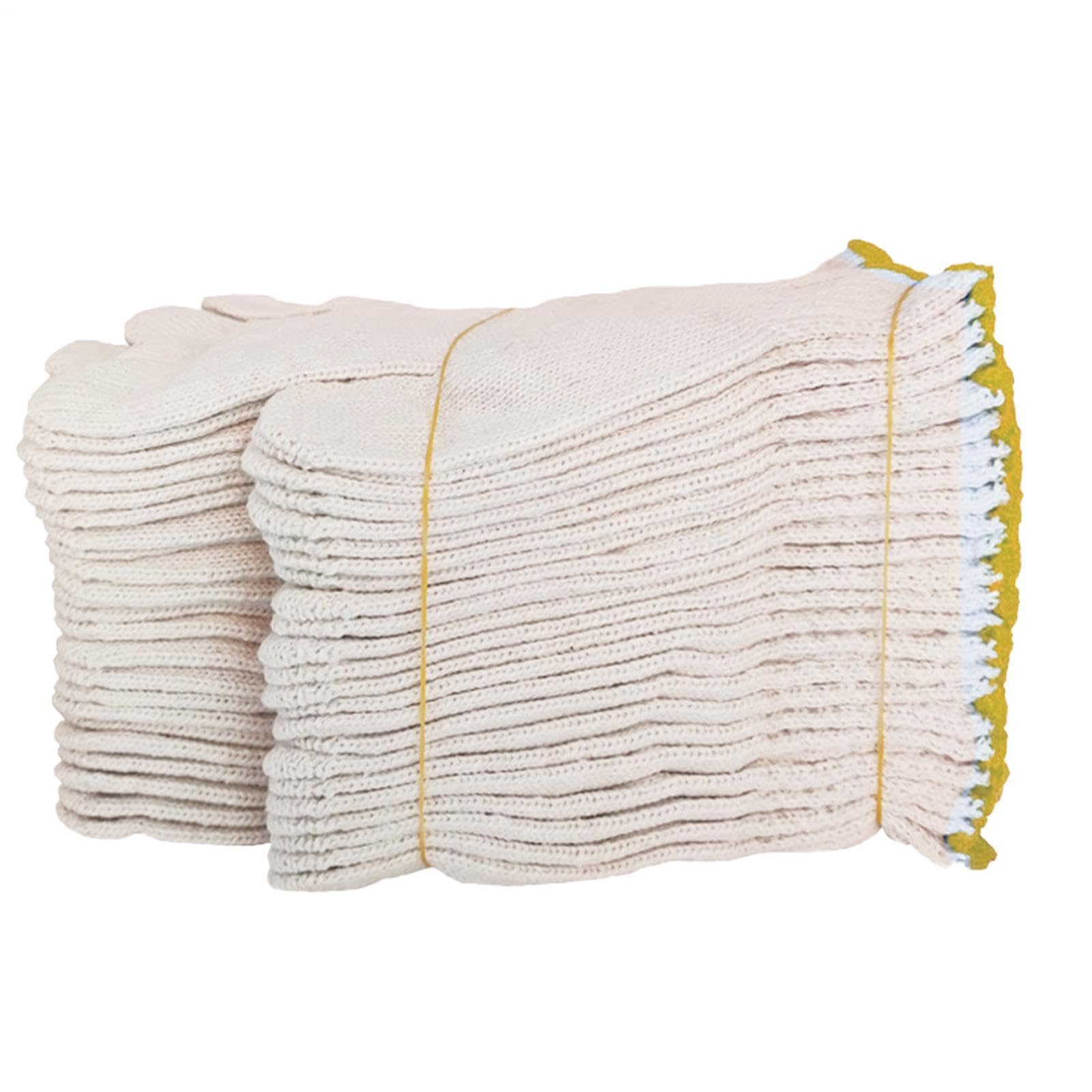 Gants de travail 10 paires de mitaines respirantes construction