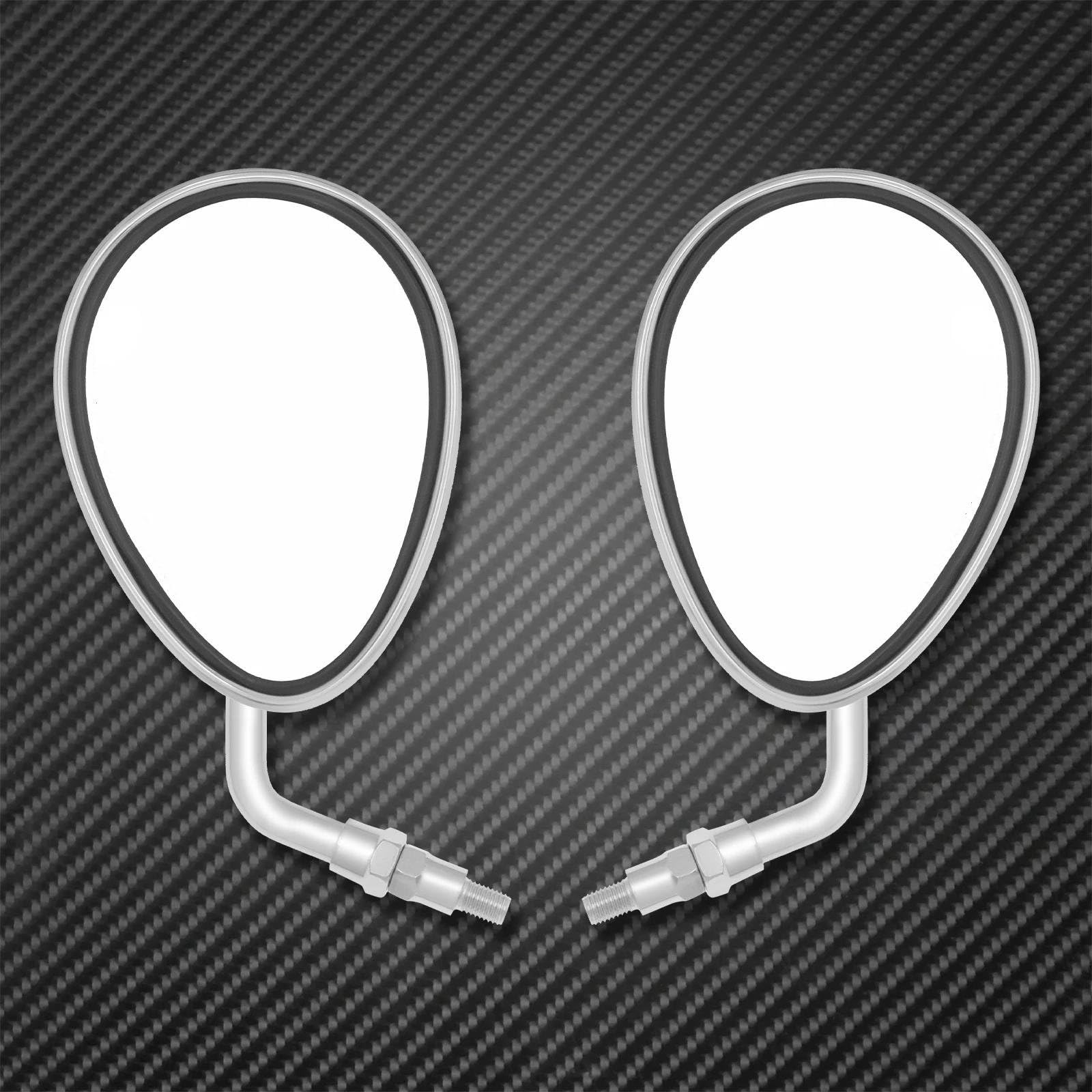 Espejo lateral retrovisor universal 10mm compatible con motos de 2016 a 2020 6