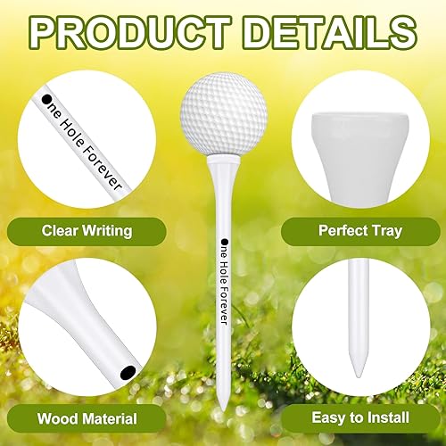 Miniatura 3 de Syhood 100 piezas de camisetas de golf divertidas para despedida de soltero, para fiesta de soltero, accesorios de entrenamiento de golf, regalo