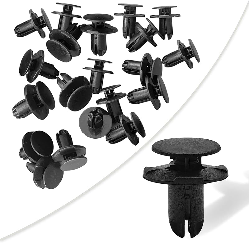 Kit de Presilhas de Pressão para Para-Barro e Forro do Para-Lama KEVWR 86595-2T500 – 20 unidades