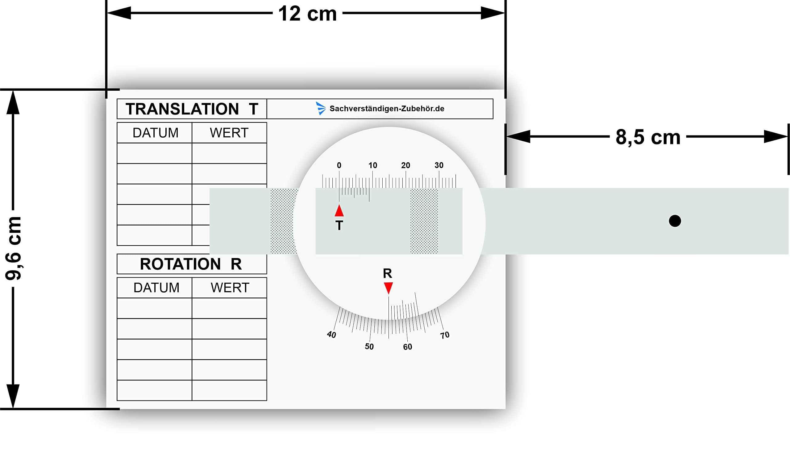 SJLERST Strumento Per La Misurazione Degli Spazi. Calibro Per Il