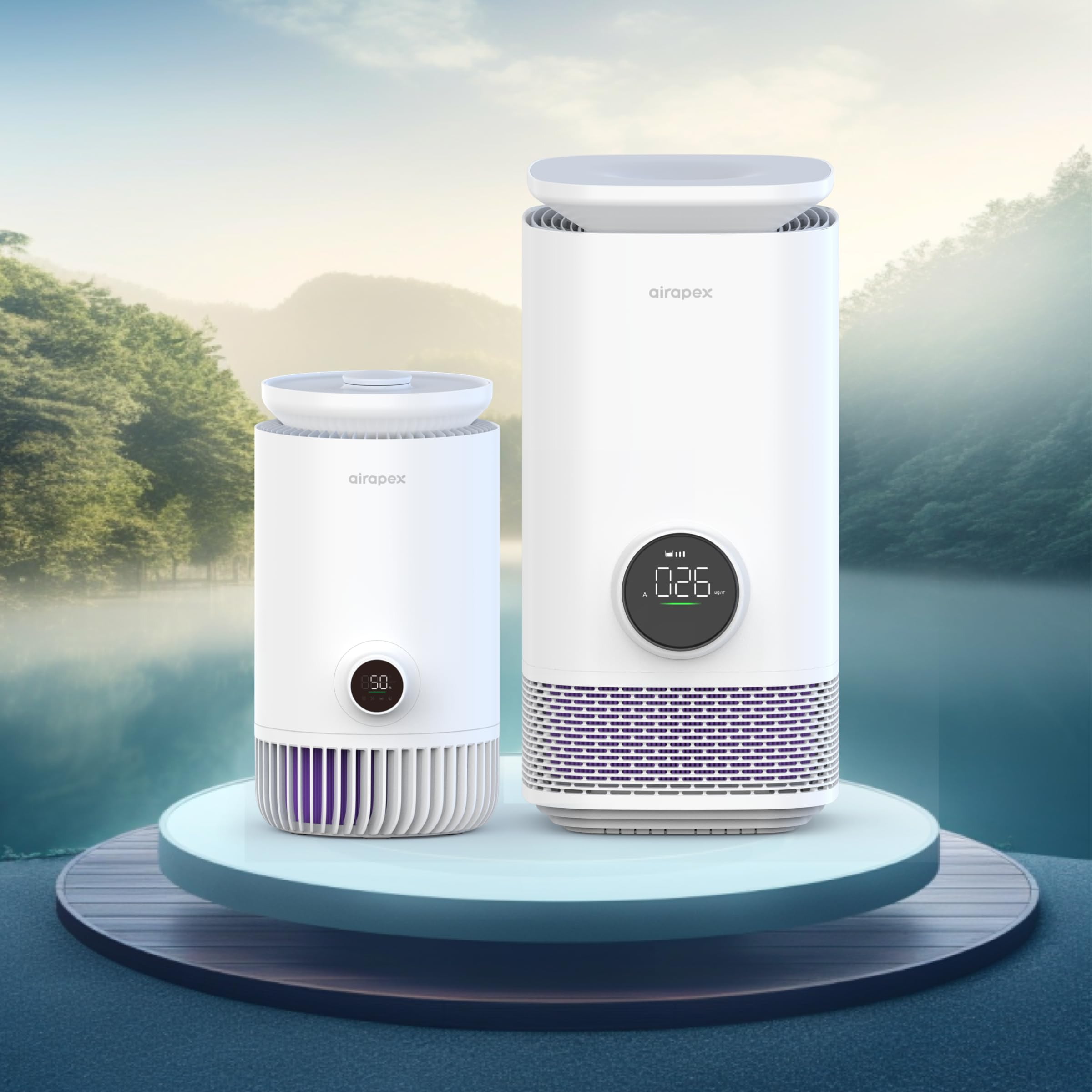 Air Purifier and Evaporative Humidifier Combo T3 T7
