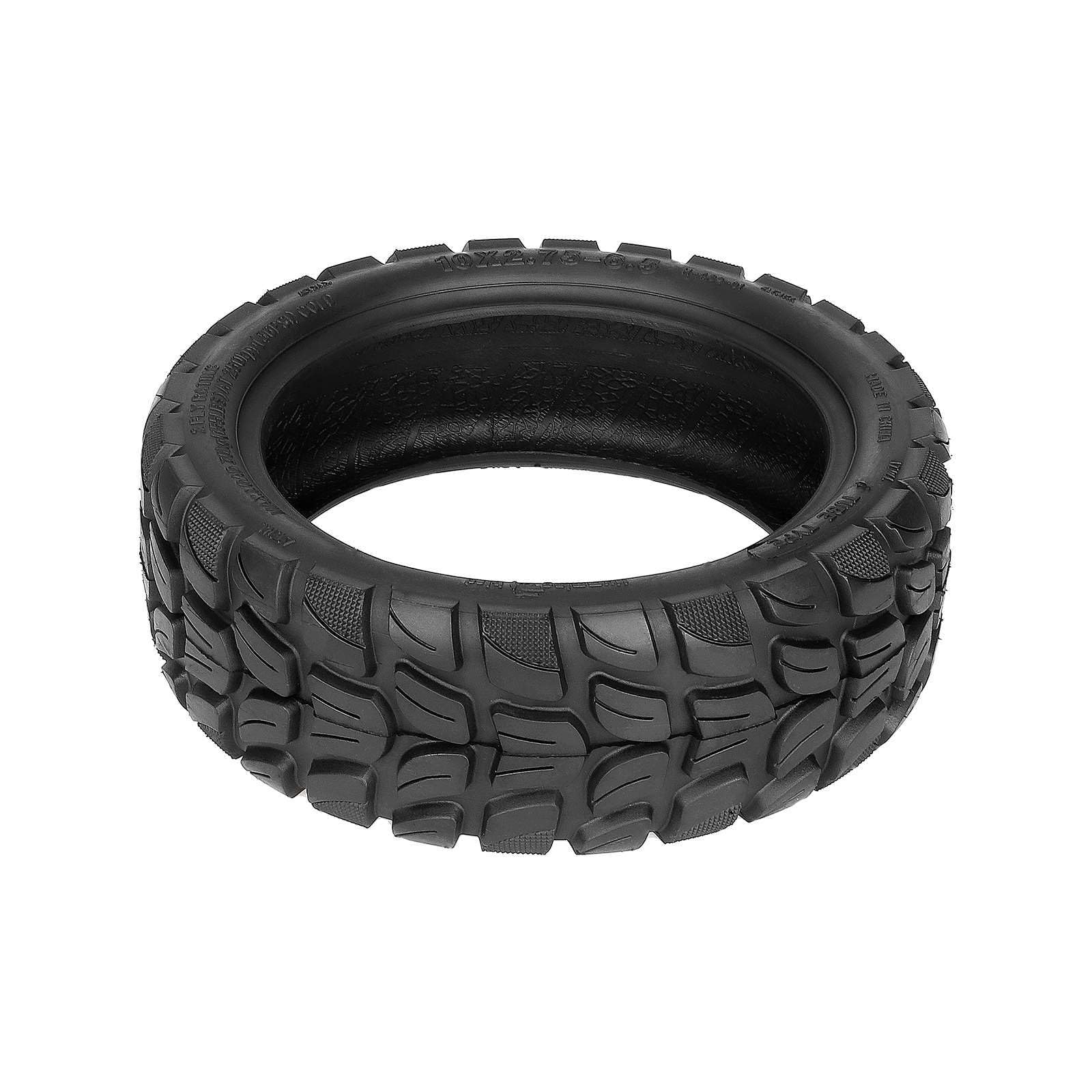 10x2,75-6,5 Pneus extérieurs et intérieurs pour Smartgyro Crossover Dual Cruiser, Speedway5, Dualtron3 Trottinette électrique E-Scooter - Pneus de rechange avec chambre à air