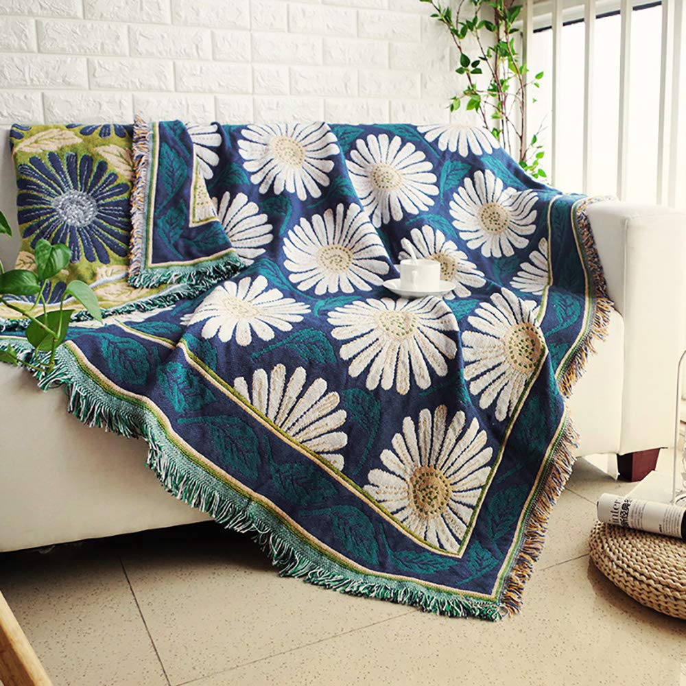 Couverture canapé fauteuil lit jeté serviette chaude 90cm