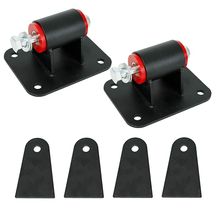 Buy BLACKHORSERACING Universal LS Engine Motor Mounts Conversion Swap