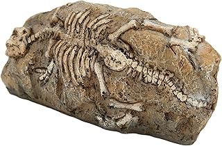 GLOGLOW Ornamento de dinossauro de aquário, decoração requintada de dinossauro réptil resina vívida bonito durável artificial para aquário para paisagem