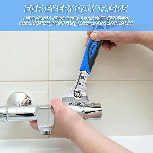 Miniatura 7 de Juego de herramientas de 46 piezas, kit de reparación manual portátil básico para el hogar con estuche de almacenamiento de plástico