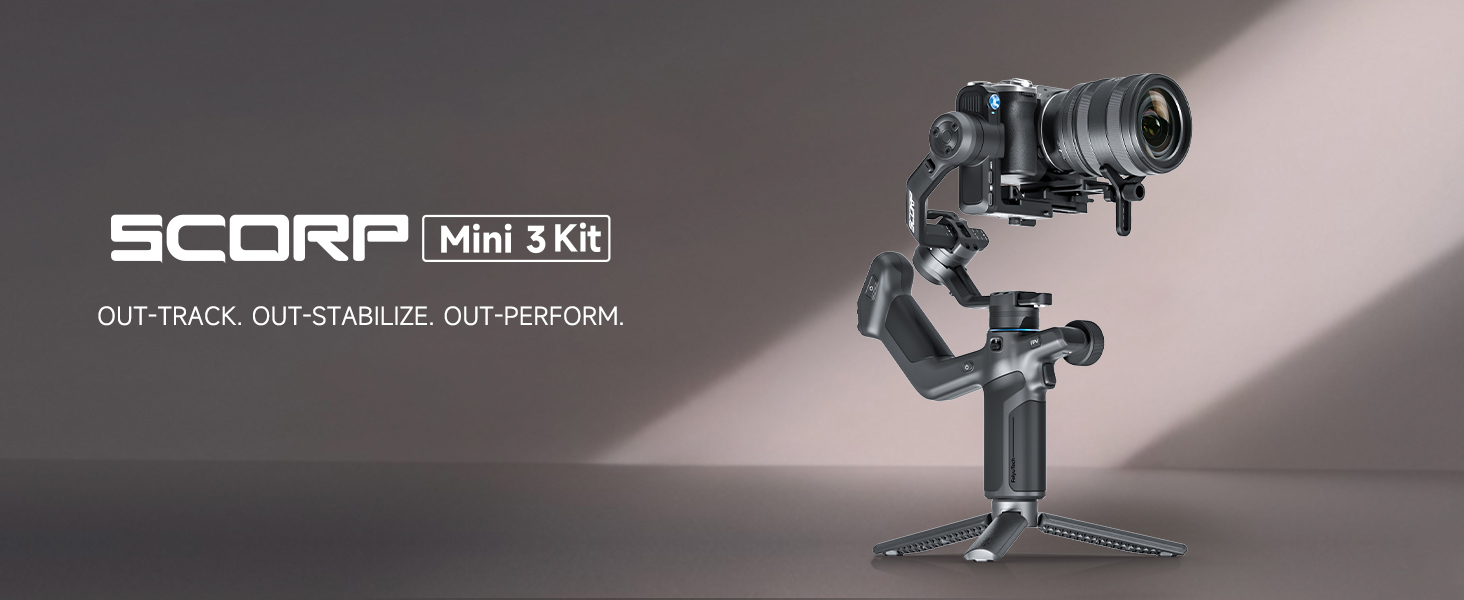 Amazon.com : FeiyuTech SCORP Mini 3 Kit All-in-One Gimbal