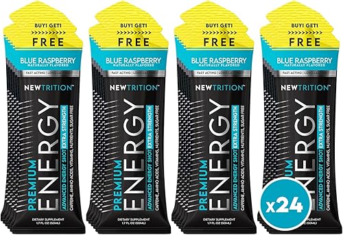 Bebidas energéticas extra fuertes, inyecciones energéticas de cafeína con vitamina B y aminoácidos, inyección energética de vitamina sin azúcar, 1.7