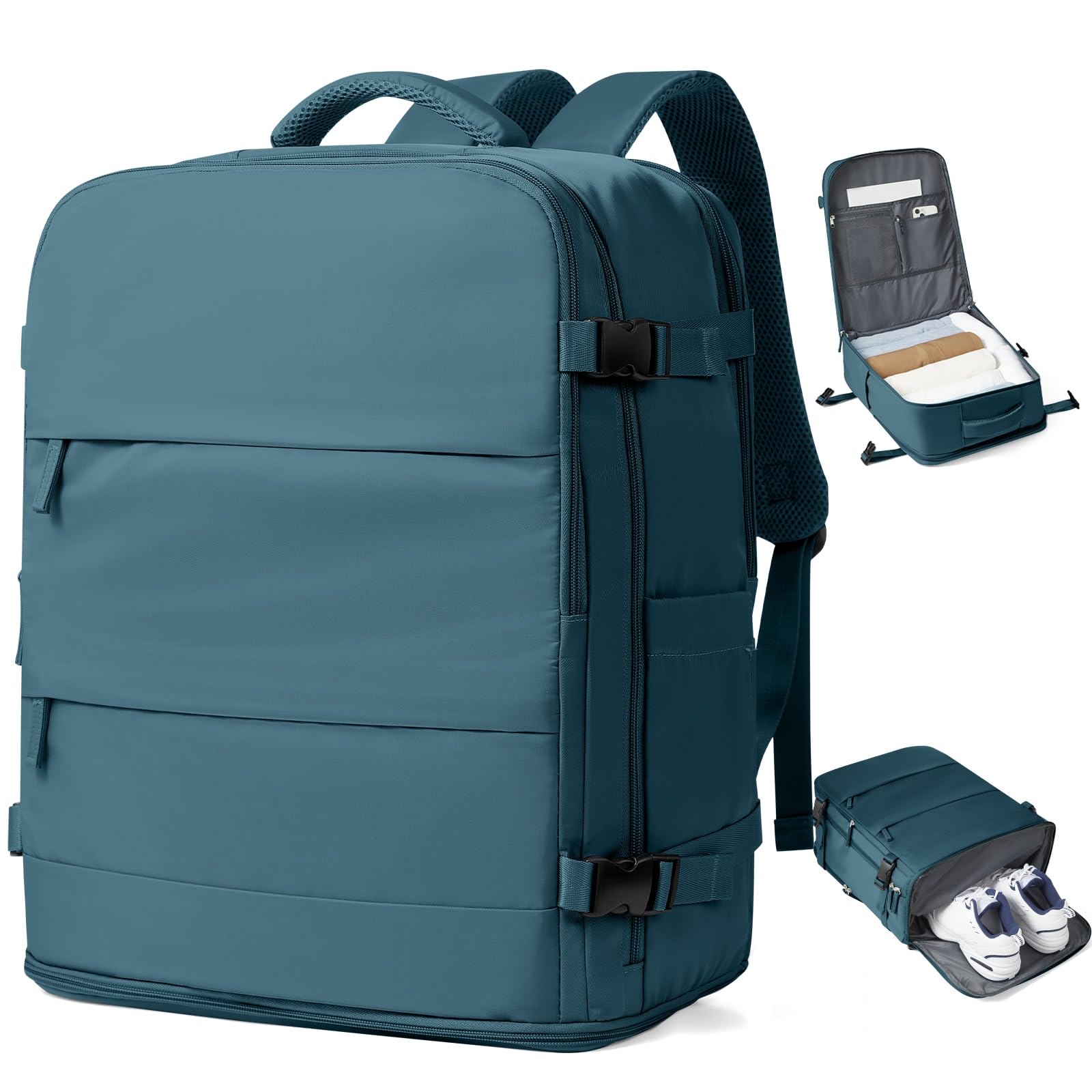 coowoz Large Travel Backpack Carry On for Women Man Waterproof Gym Backpacks Mochila de Viaje Travel Bag Essentials Teacher Personal Item Backpack