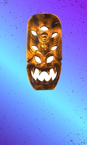 Horror Máscara Facial Foto Montage