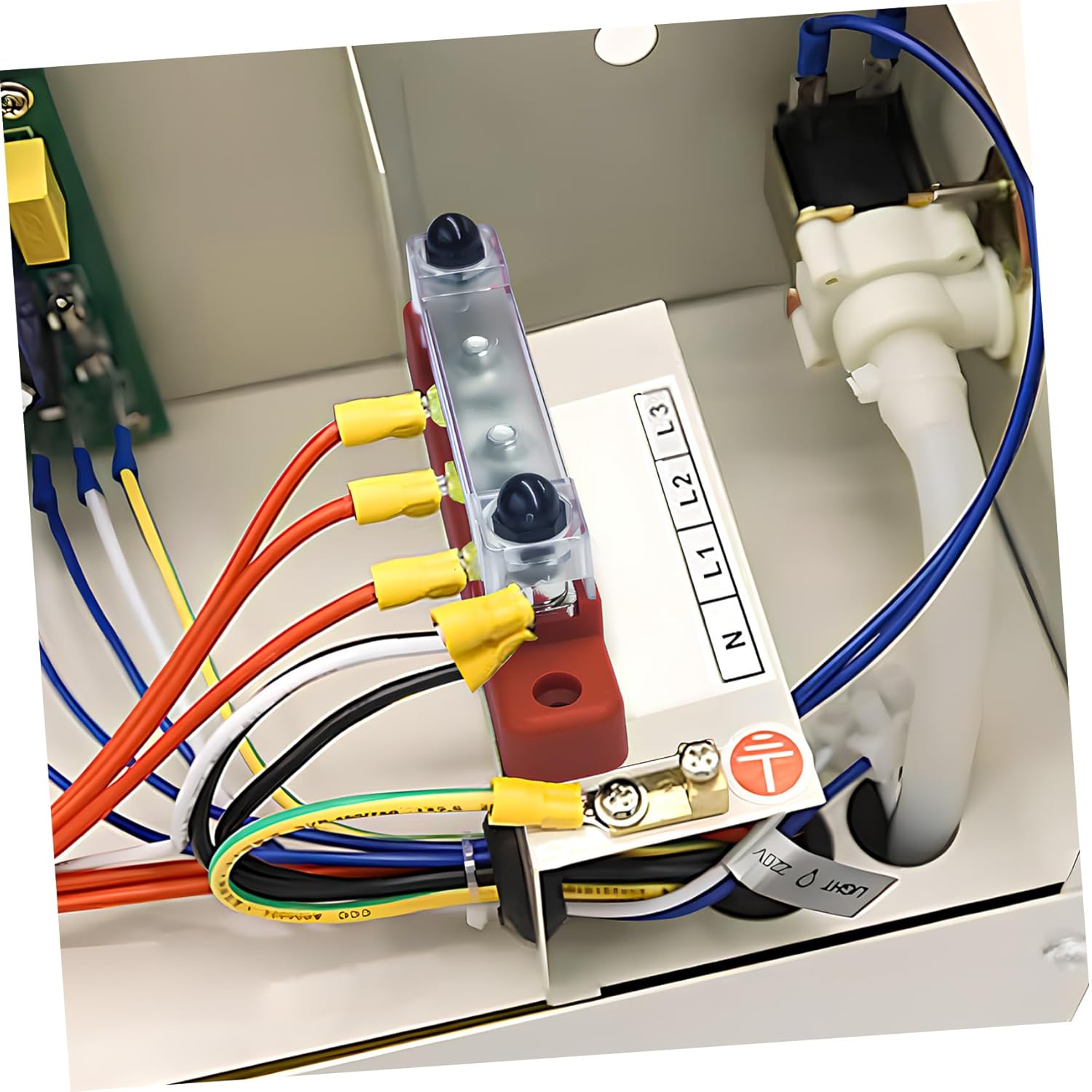 Gatuida 6sets Bus Bar Distribution Block Cover for Rvs and Boats Terminal Efficient Power Distribution Easy Installation Multi-Functional Battery Terminal Block