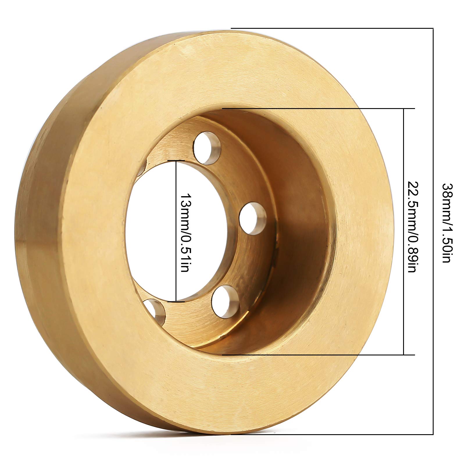 INJORA RC Balance Poids 2pcs RC Contrepoids RC Balance Weight RC INJORA RC Balance Poids 2pcs RC Contrepoids RC Balance Weight RC