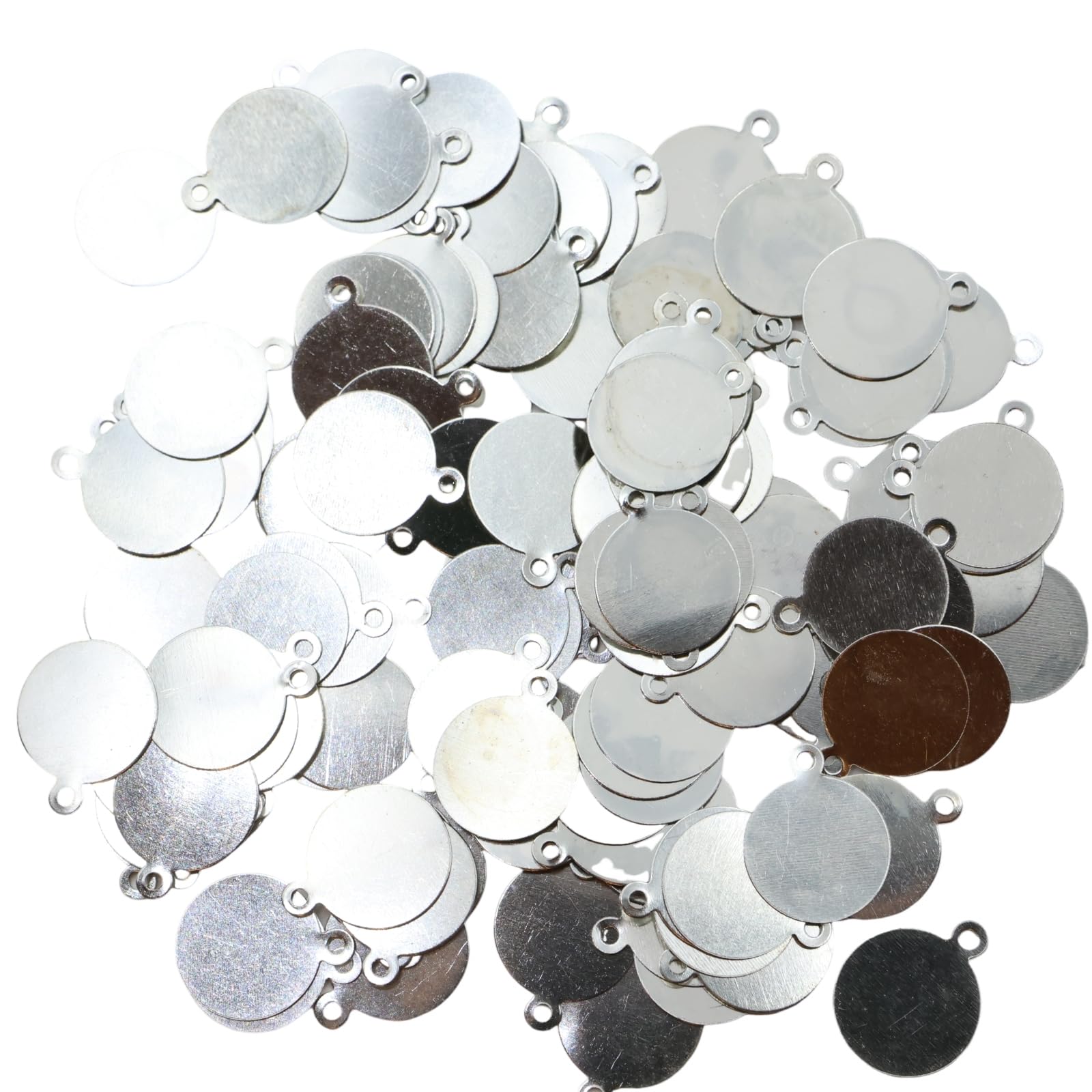 ラウンド用品・アクセサリー CT1 Amazon | KUKU工房 カボション貼り付けパーツ カン付き ラウンド